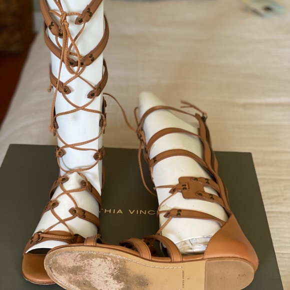 Cynthia Vincent Gladiator Sandals - Picture 2 of 8